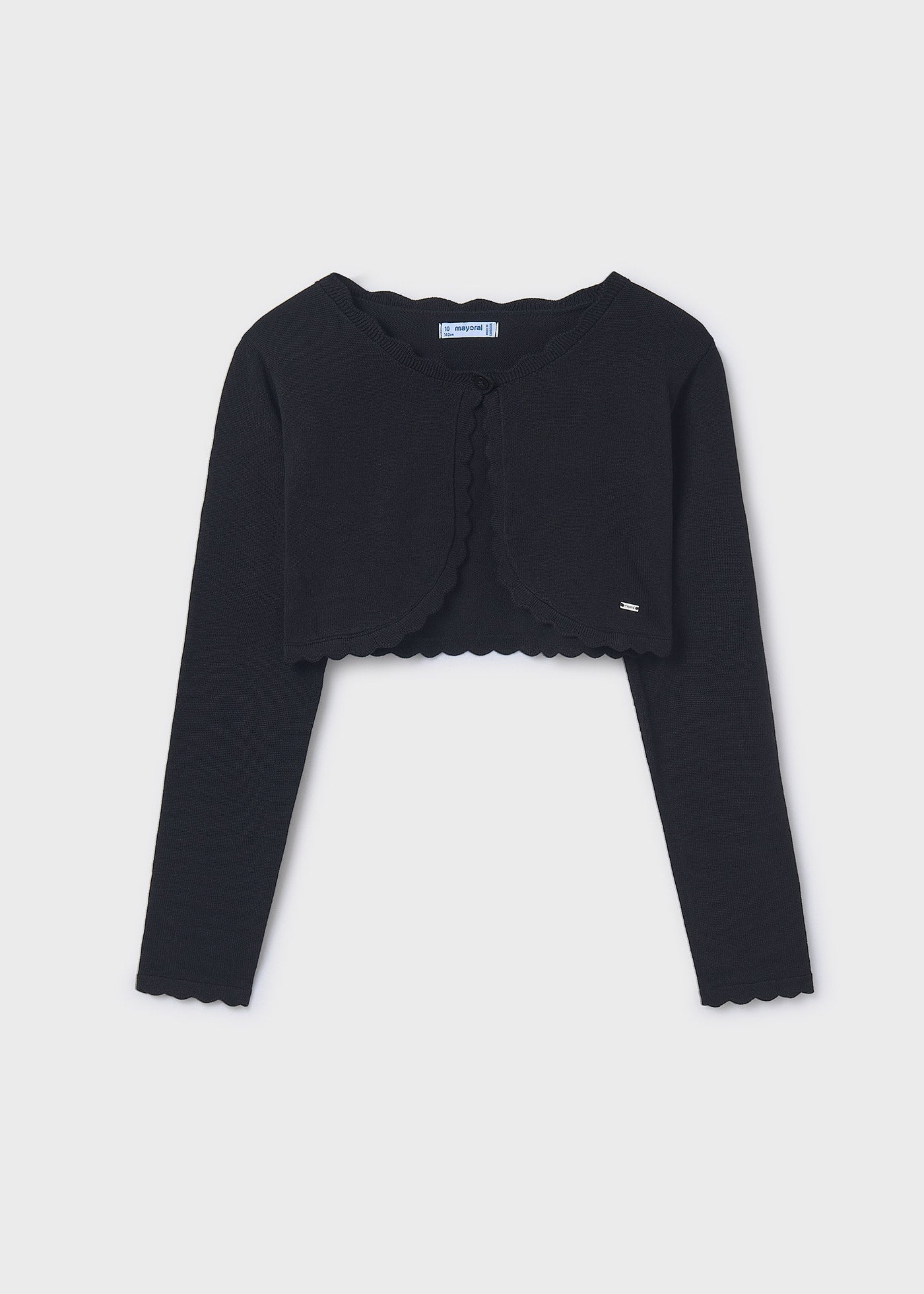 Mayoral Girls Basic Knit Dressy Bolero_ 332 - NorthGirls