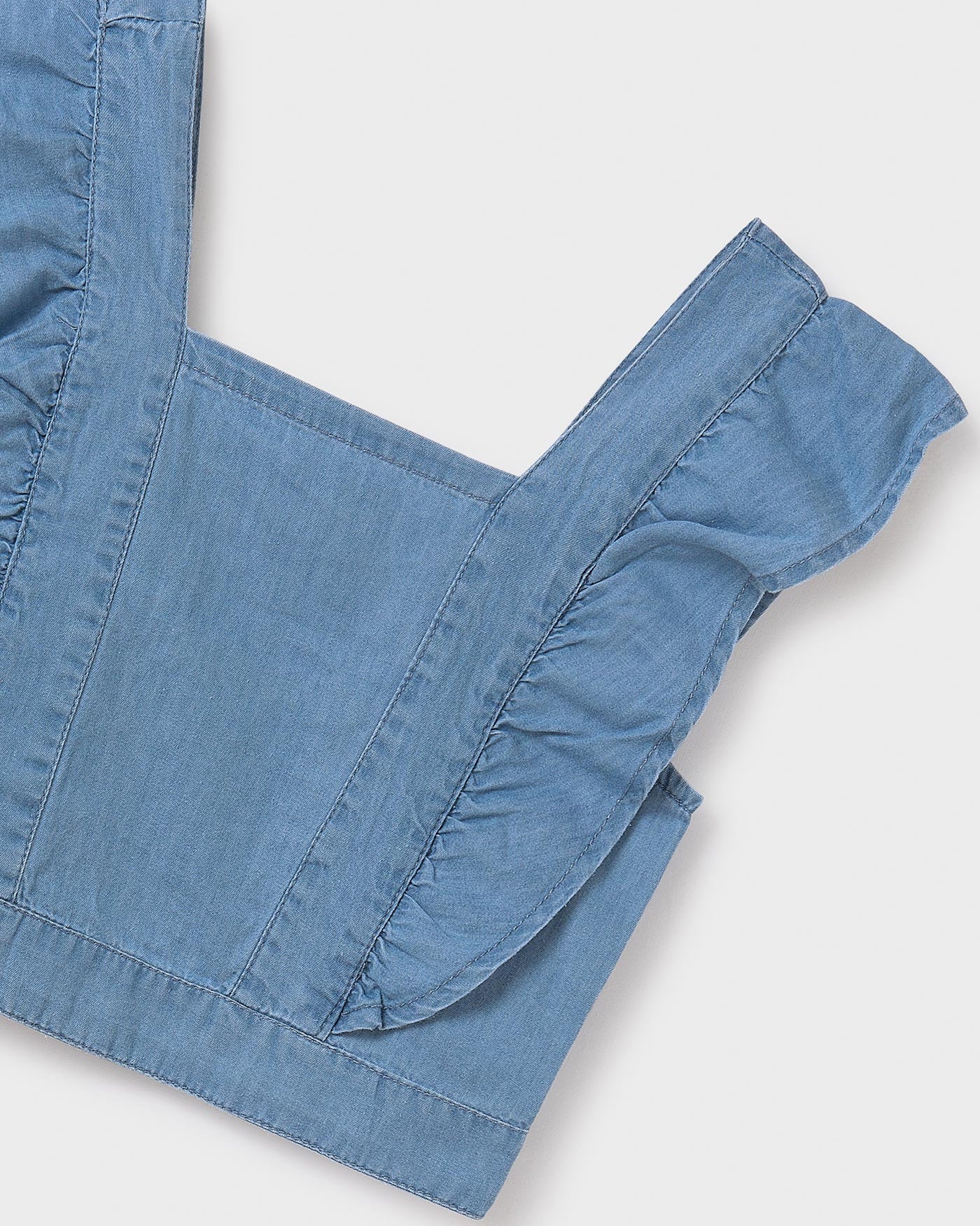 Mayoral Girls Denim Top_ 6091 - NorthGirls
