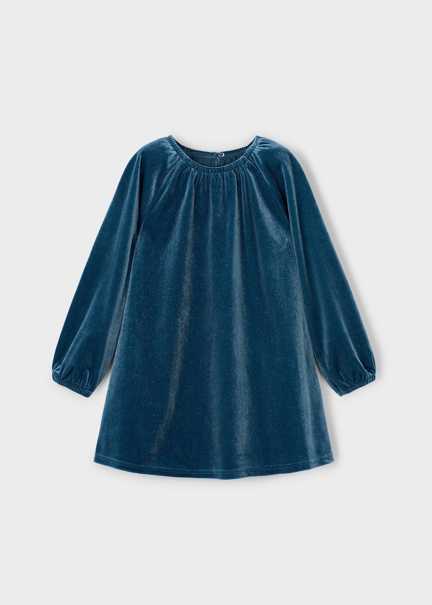 Mayoral Girls Velvet Sparkle Dress_ 4923 - NorthGirls