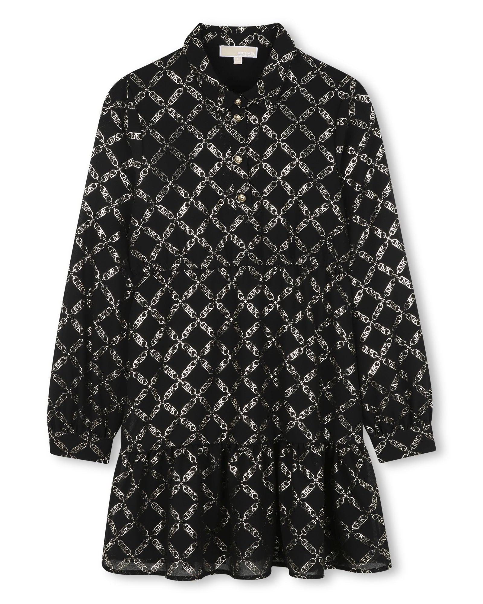 Michael Kors Girls Logo Dress_ R30489 - NorthGirls