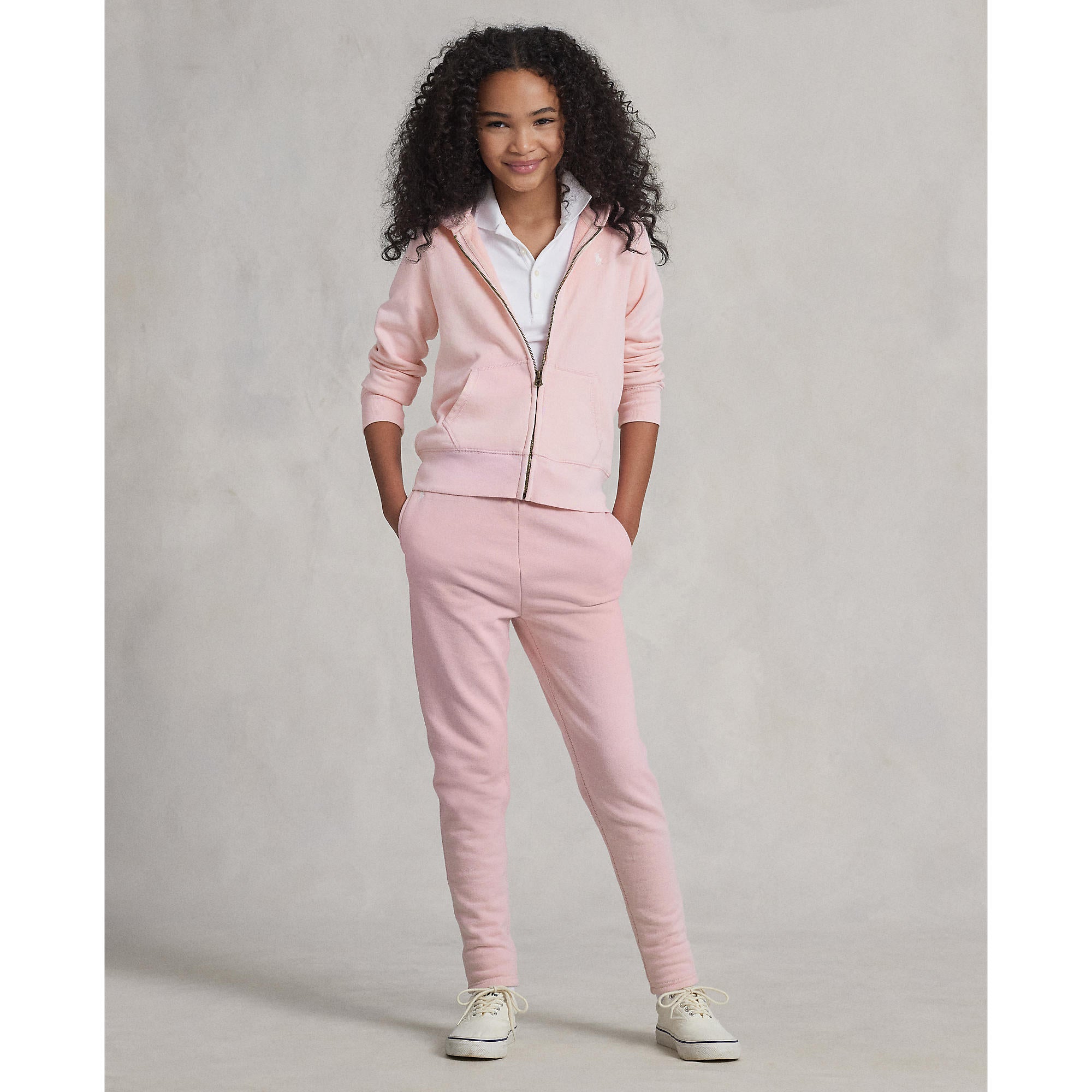 Ralph Lauren Girls Fleece Full Zip Hoodie - NorthGirls