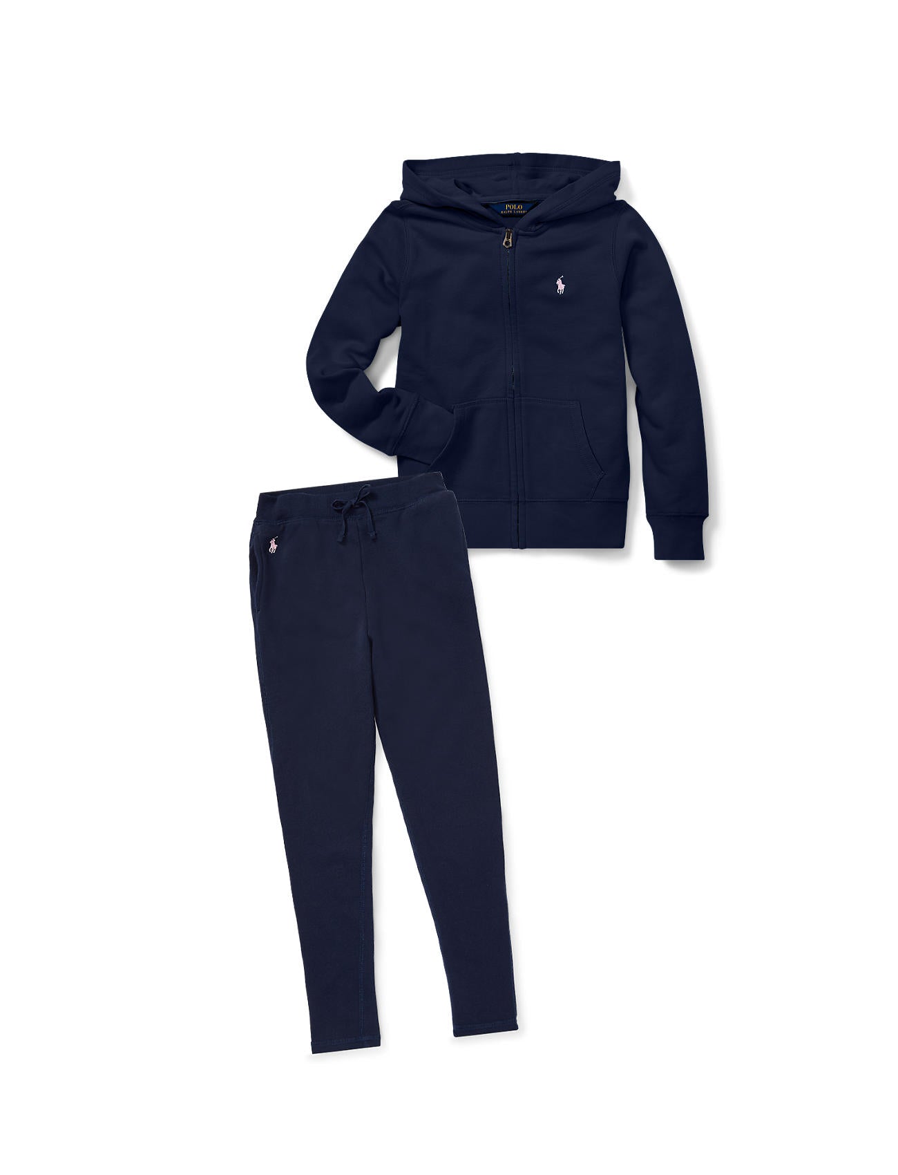Ralph Lauren Girls Mini Fleece Full Zip Hoodie - NorthGirls