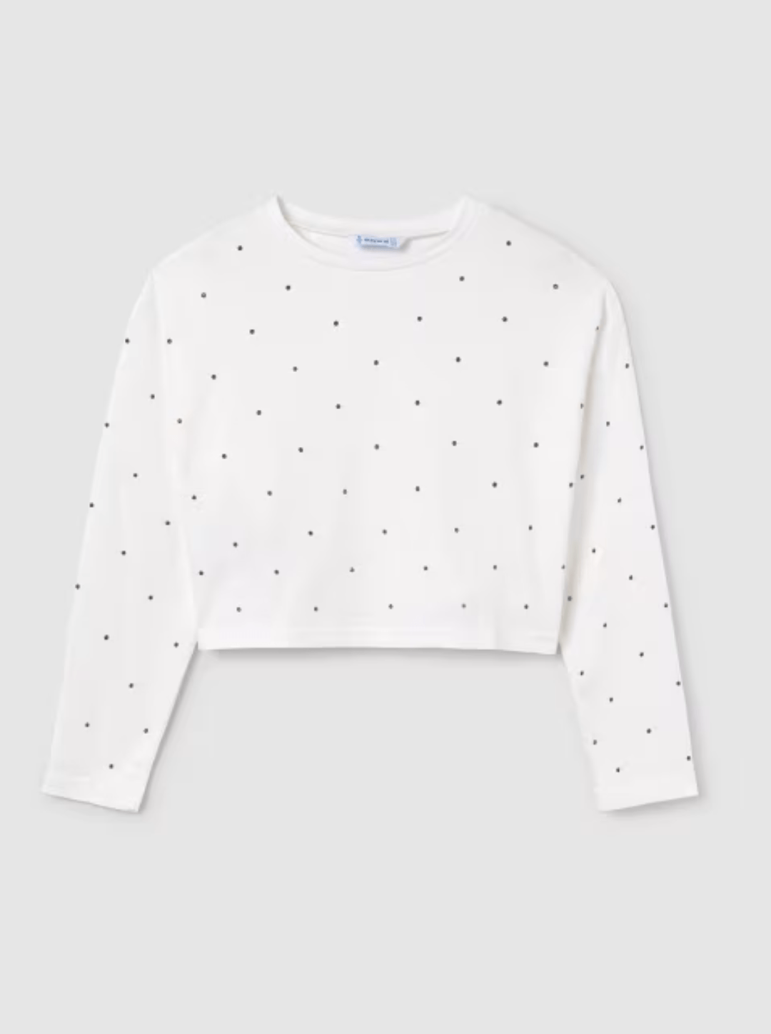 Teen Girl Diamante Long Sleeve Shirt - NorthGirls