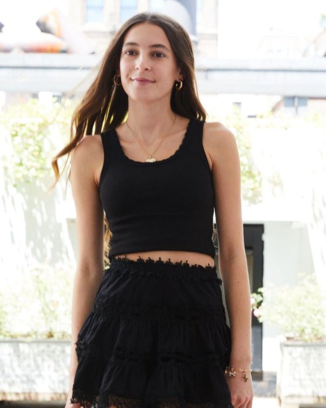 Theme Girls Stella Ribbed Tank Top_ AM323 - NorthGirls