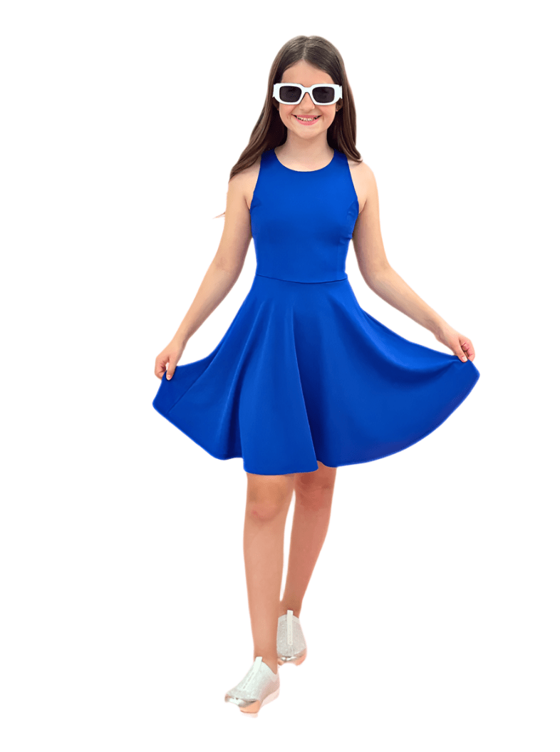 UDT JADYN Fit & Flare Racerback Dress _T3761K - NorthGirls