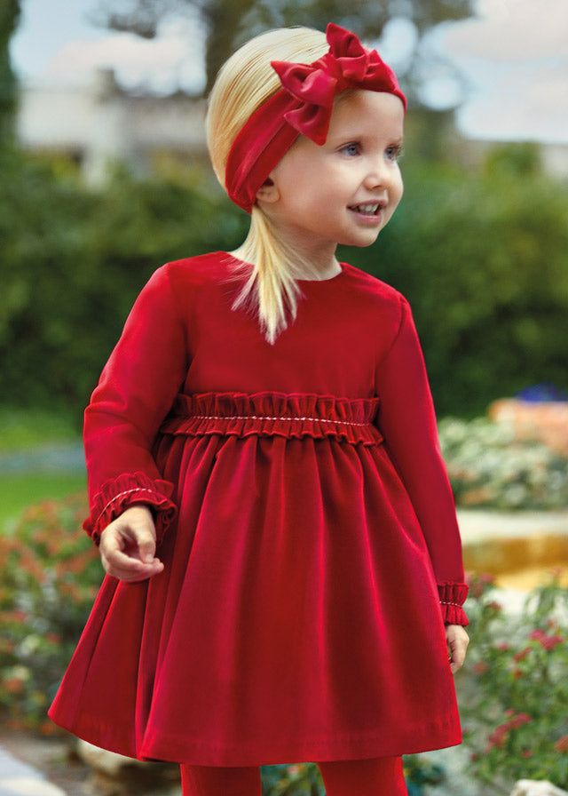 red velvet dresses for children, red velvet dresses for children