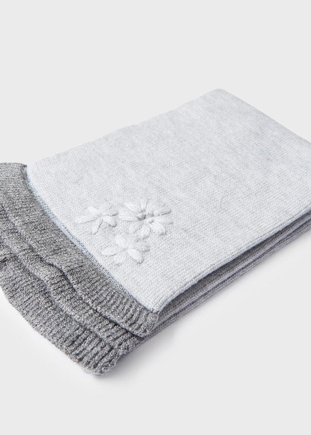 Mayoral Baby Hat, Mittens & Scarf Set _Grey 10280 - 062 - NorthGirls