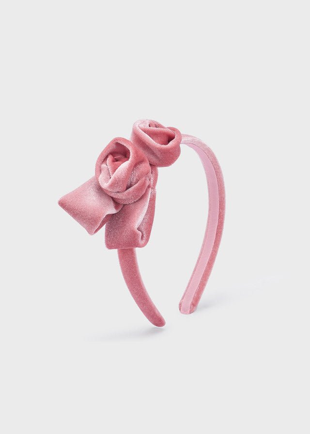 Mayoral Baby Velvet Headband _Blush 10291 - 075 - NorthGirls