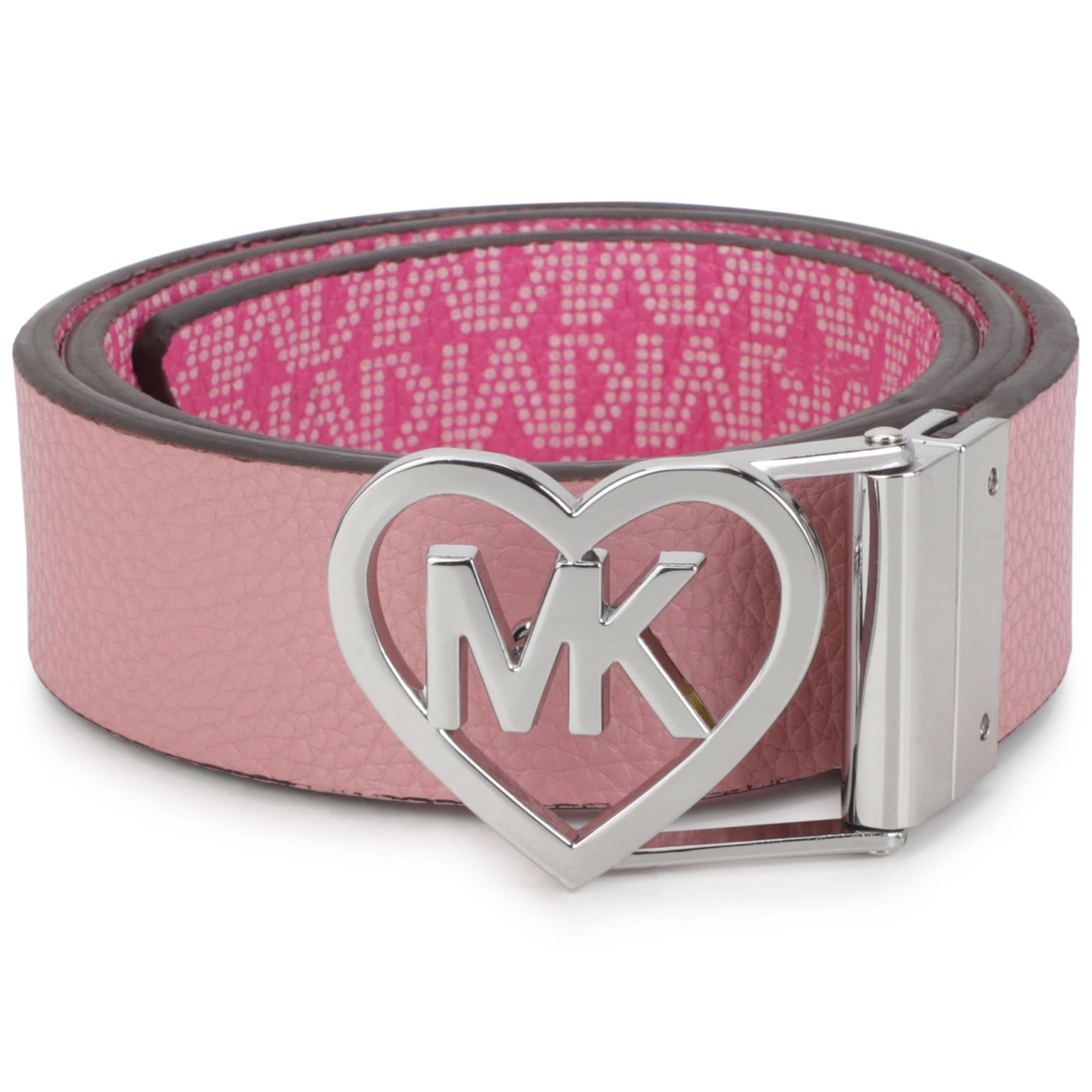 Michael Kors Leather Belt _Pink R10165 - 49M - NorthGirls
