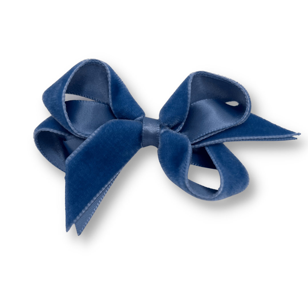 Velvet Bow 3" w/Clip _VTBB3 - NorthGirls