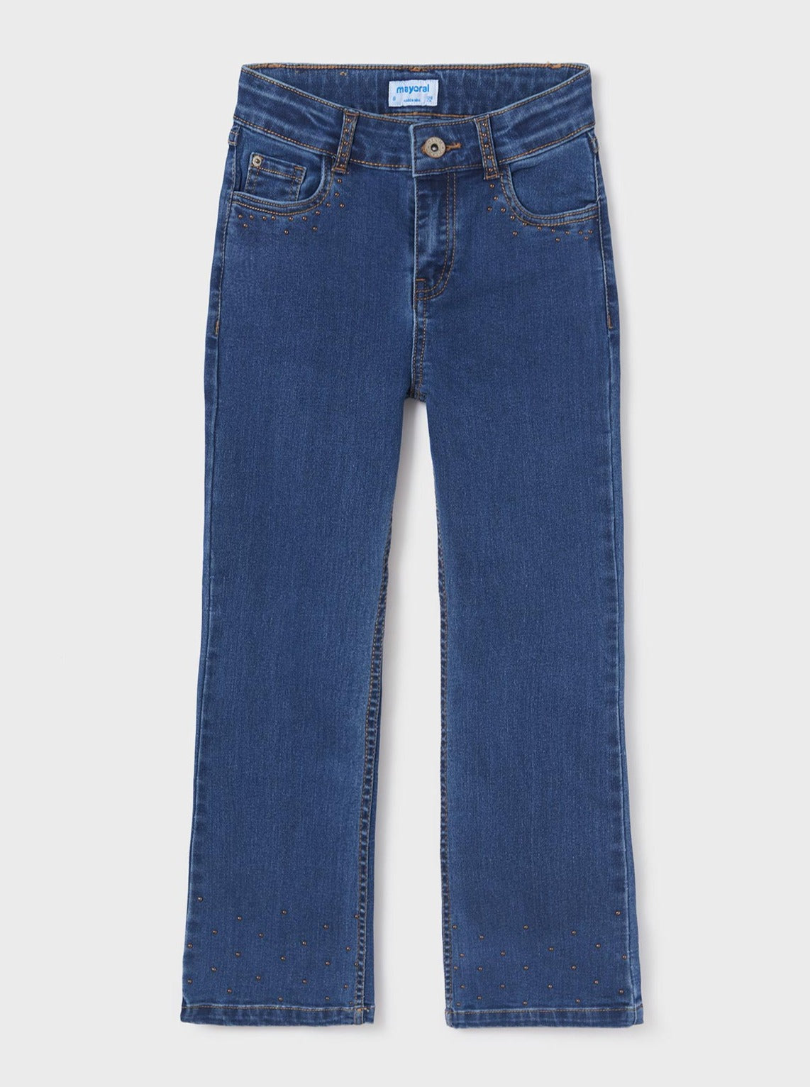 Mayoral Junior Blue Flared Jeans _7507-24