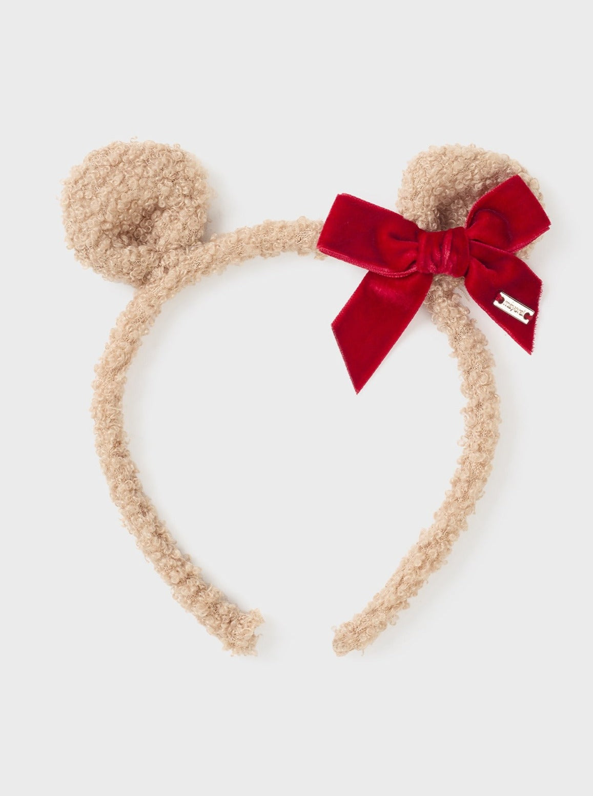 Mayoral Baby Mocha Teddy Ears Headband _10547-92