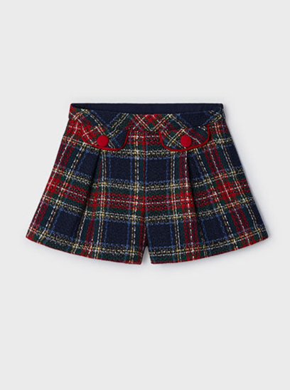 Girls Plaid Shorts