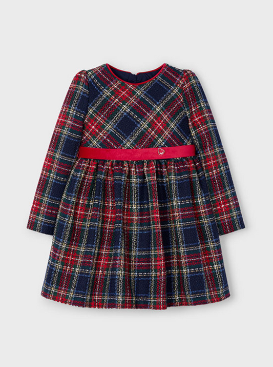 Girls Plaid Dress