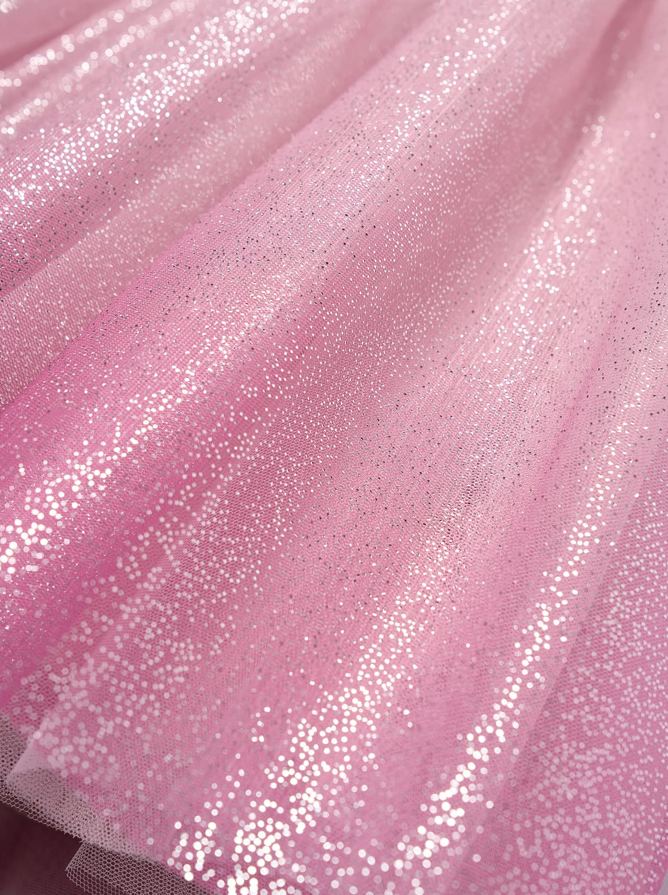 Girls Glitter Tulle Longer Skirt