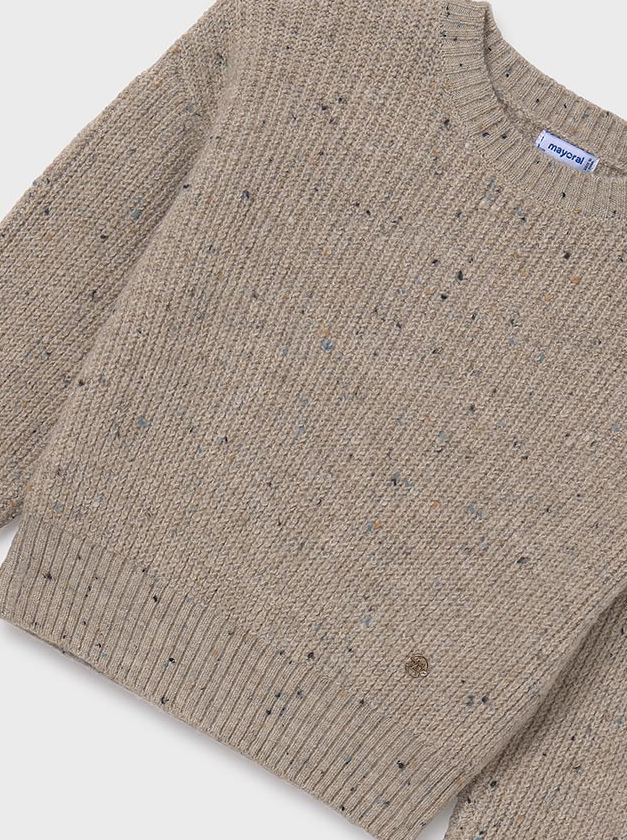 Teen Girl Speckled Sweater