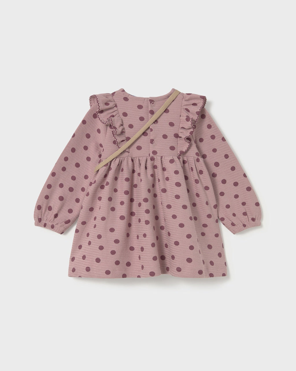 Mayoral Baby Girls Printed Dress With Bag_ 2920