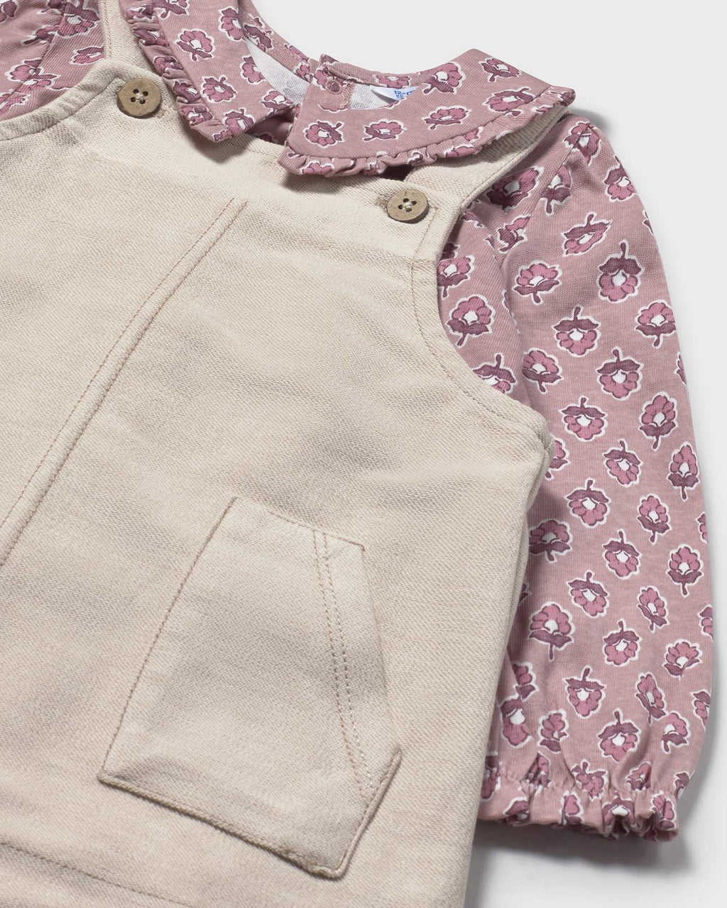 Mayoral Baby Girls Dungaree Set_ 2926