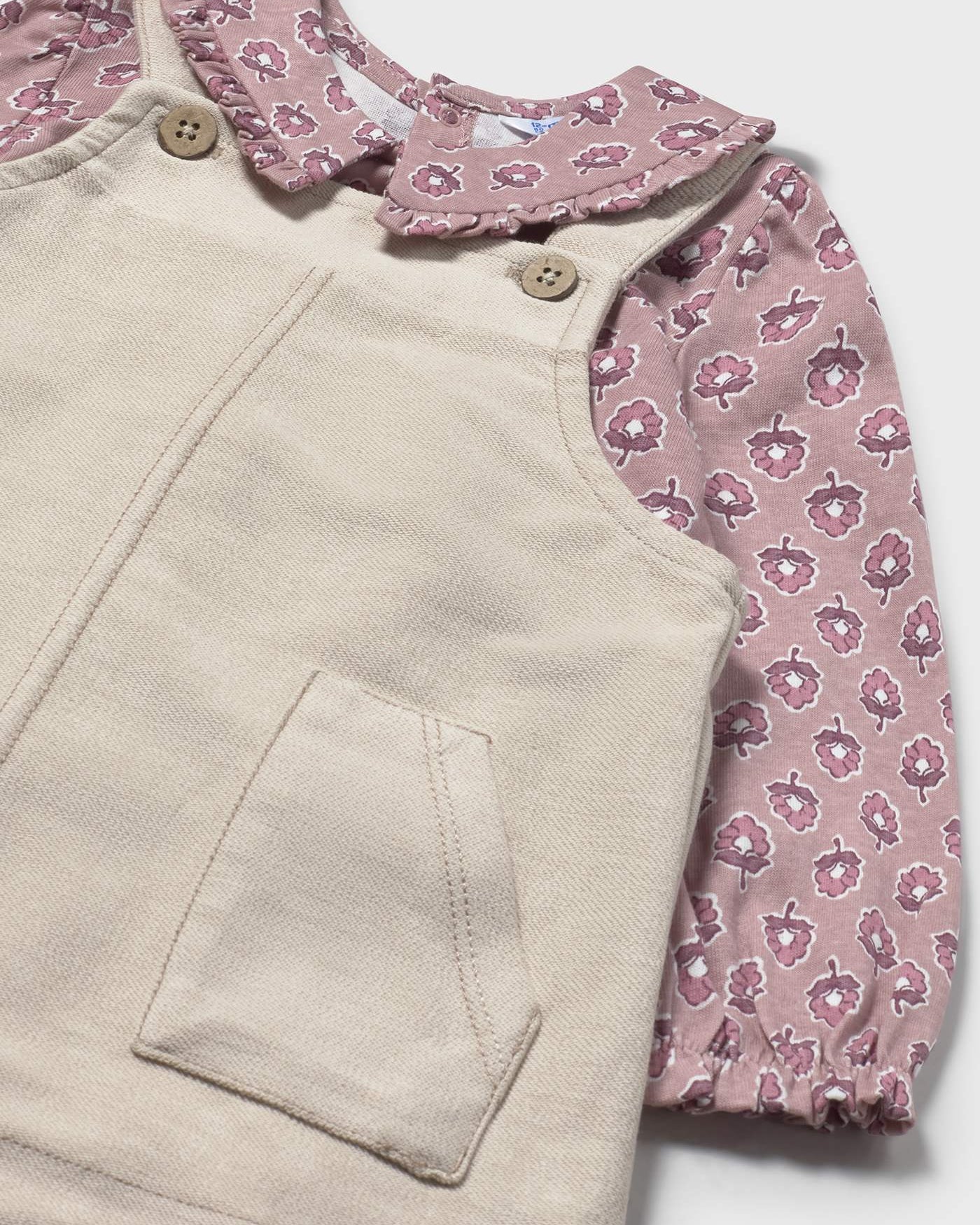 Mayoral Baby Girls Dungaree Set_ 2926