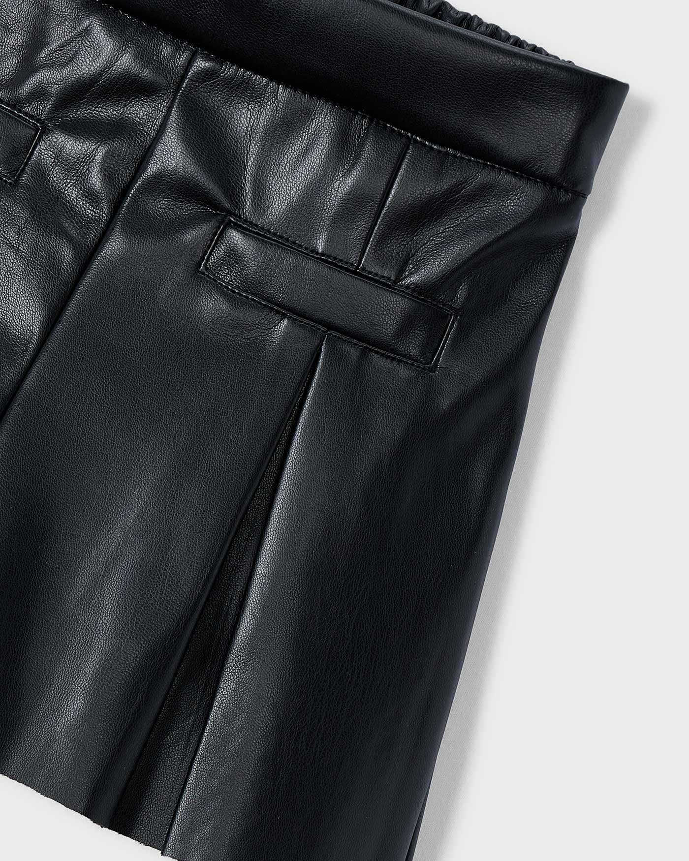 Mayoral Girls Pleather Shorts_ 4223