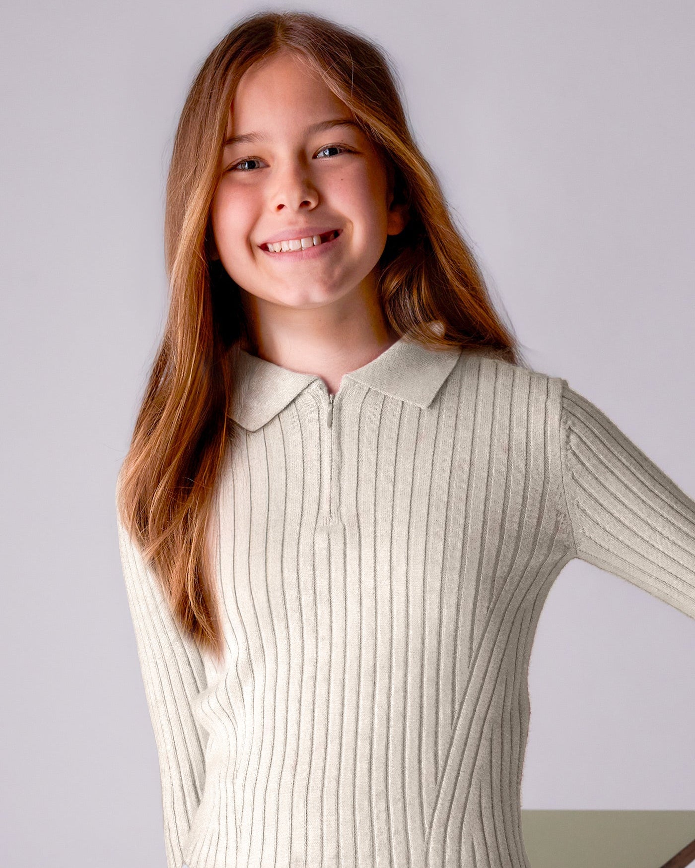 Mayoral Girls Knit Polo_ 7195