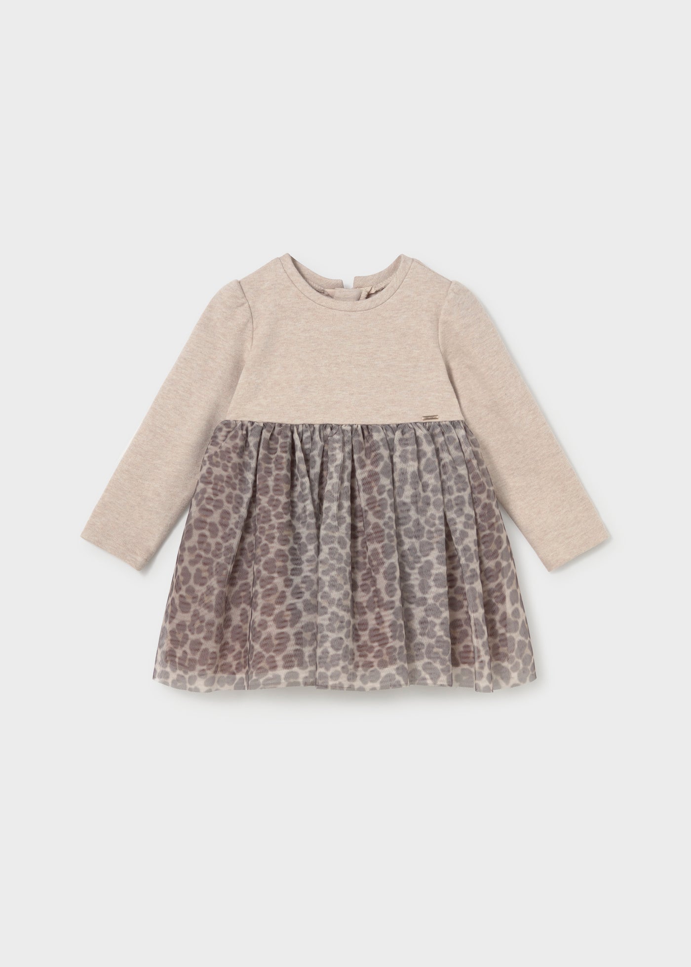 Mayoral Baby Girls Knit Tulle Dress