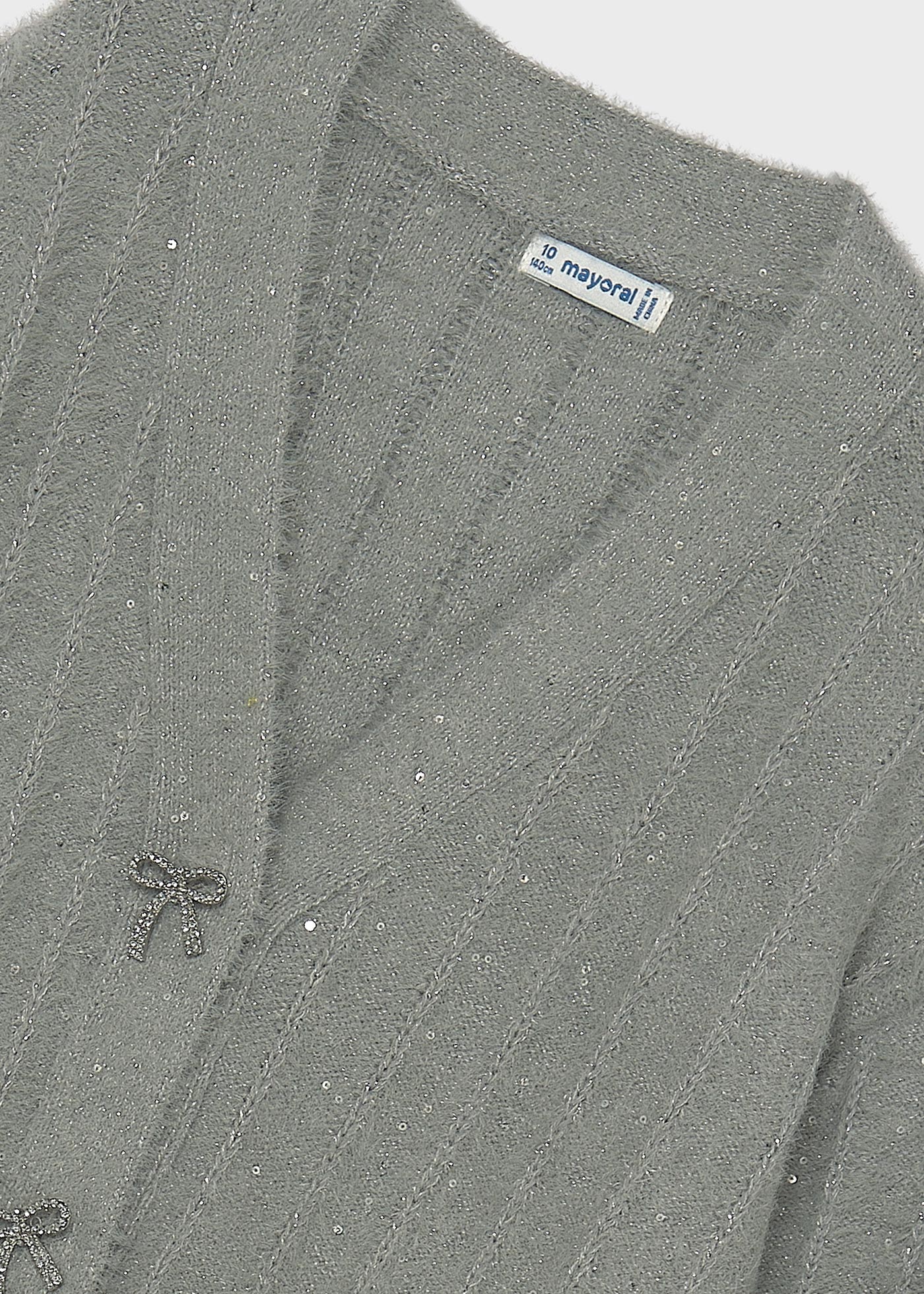 Mayoral Girls Sequin Cardigan