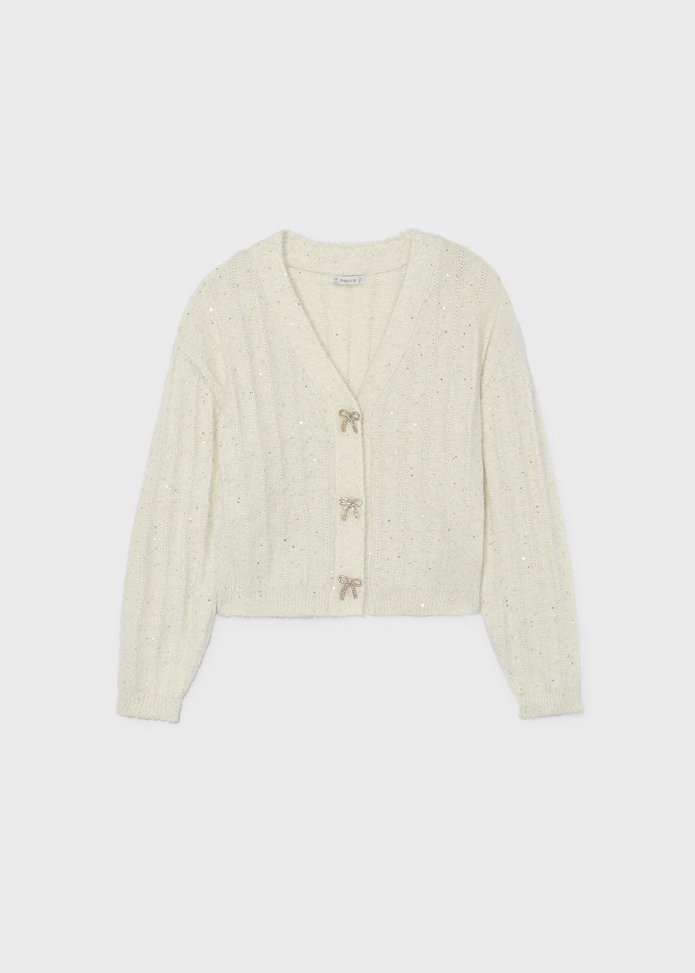 Mayoral Girls Sequin Cardigan