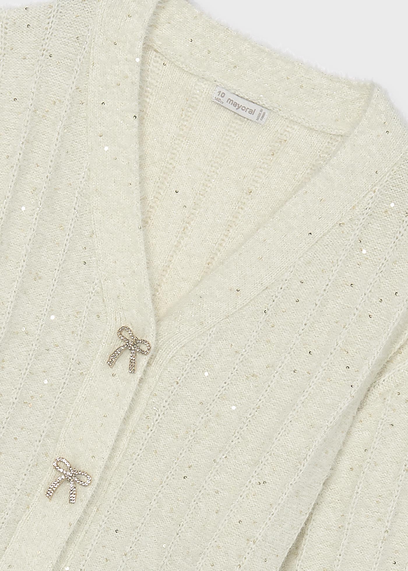 Mayoral Girls Sequin Cardigan