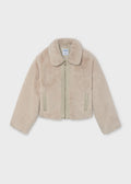 Mayoral Girls Faux Fur Coat