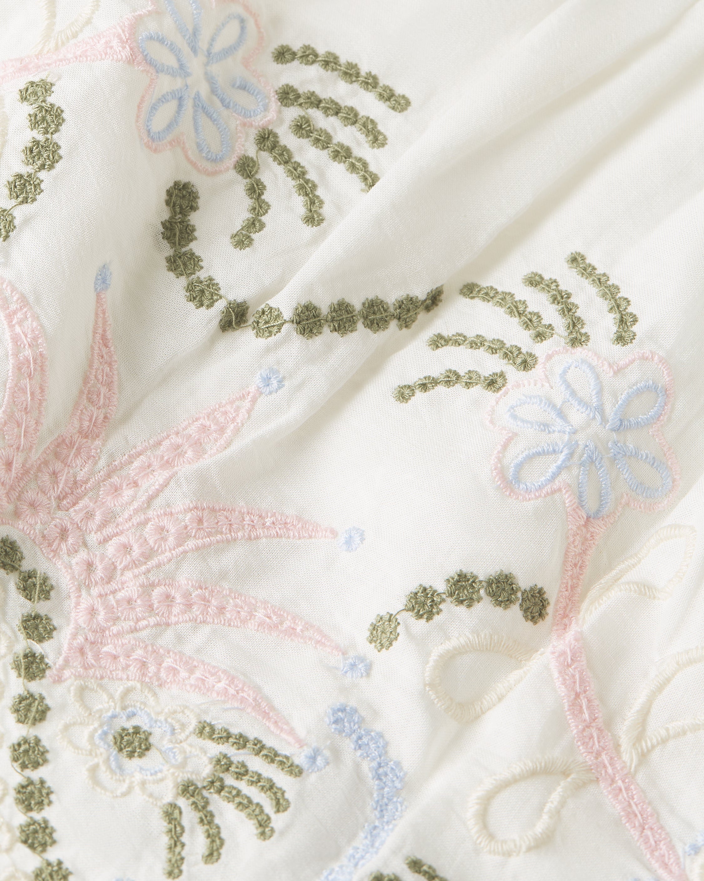 Scotch & Soda Girls Embroidered Cotton Skirt