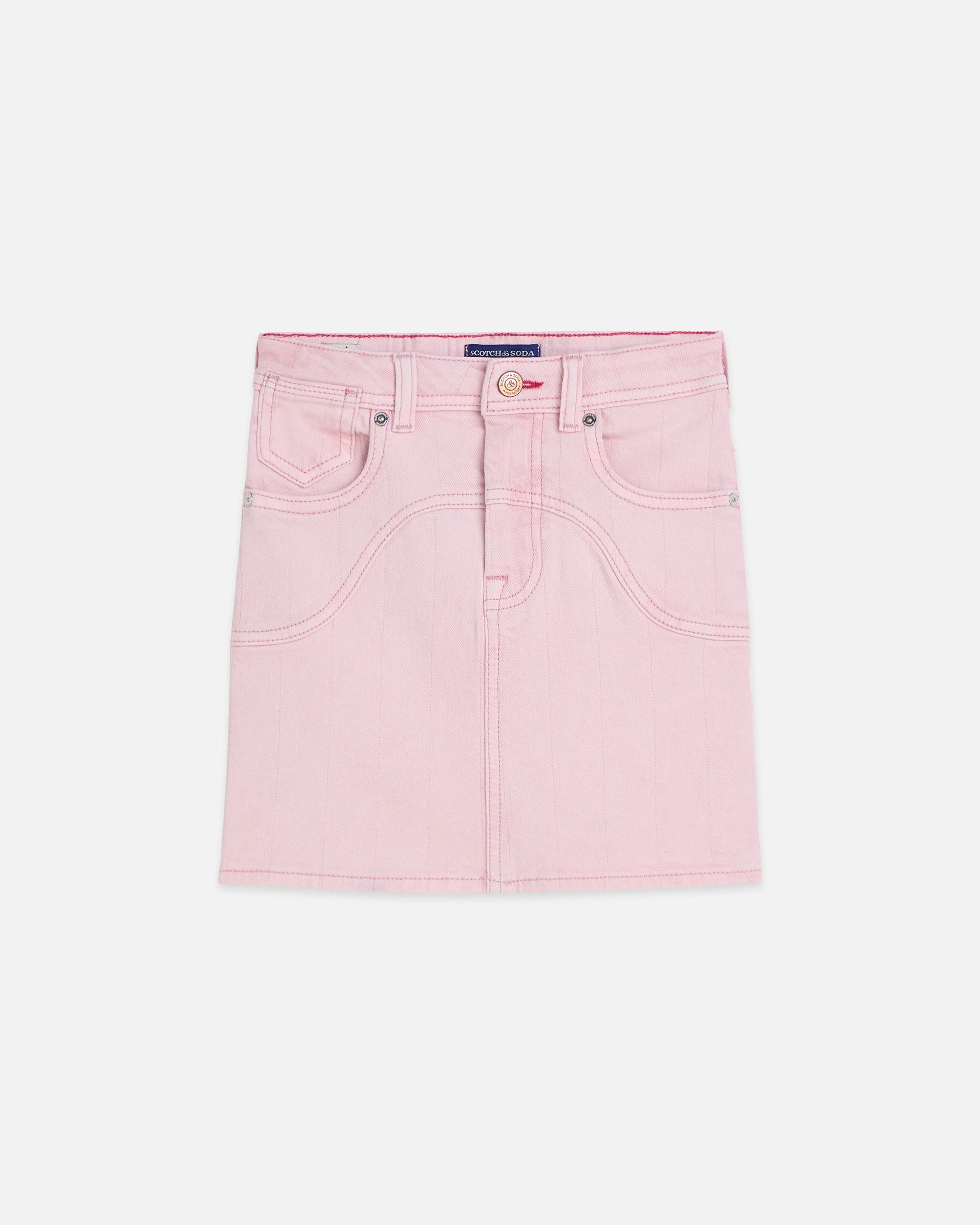 Scotch & Soda Girls Denim Mini Skirt