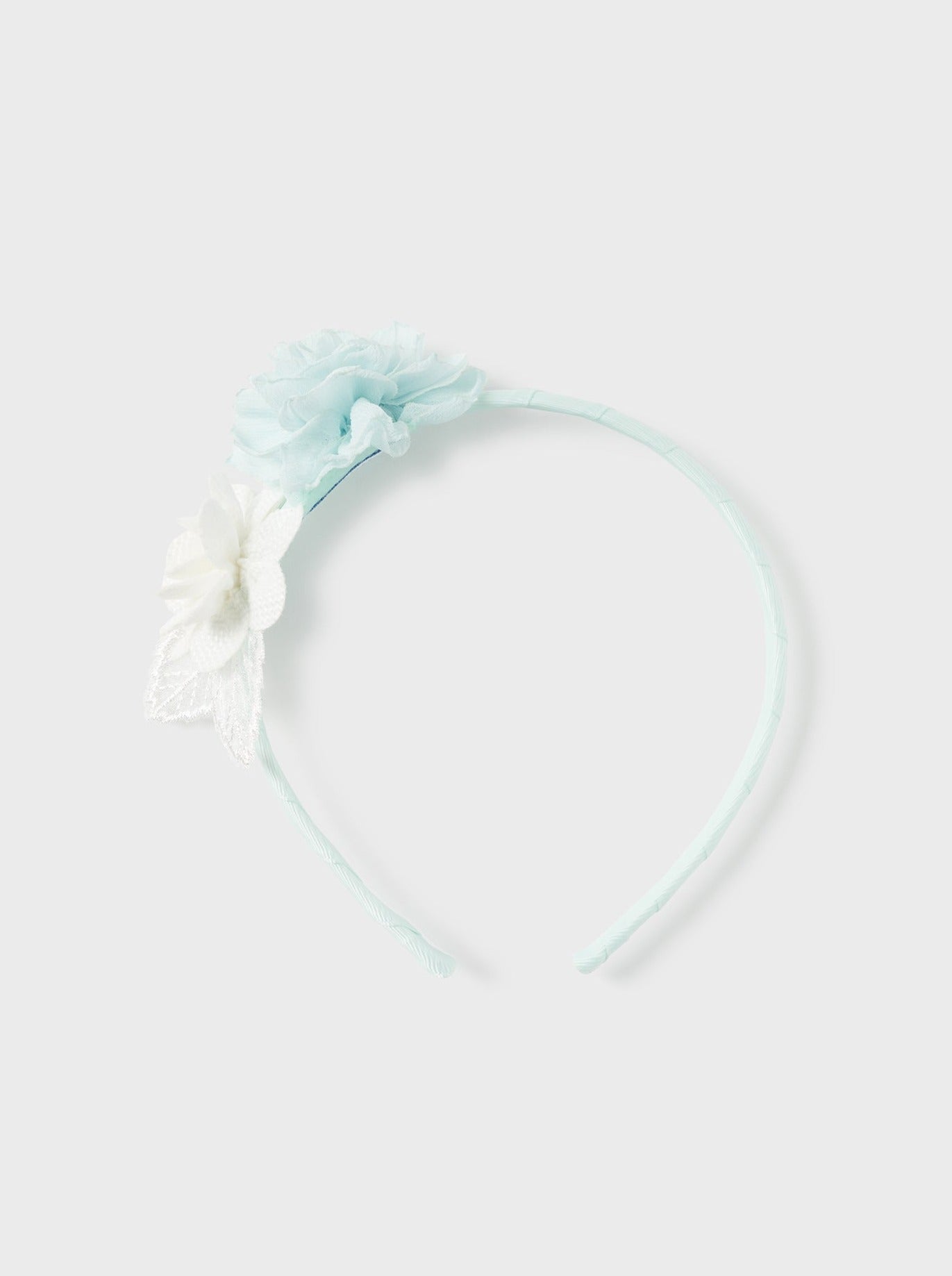 Mayoral Baby Green Flowers Headband_ 10676-66