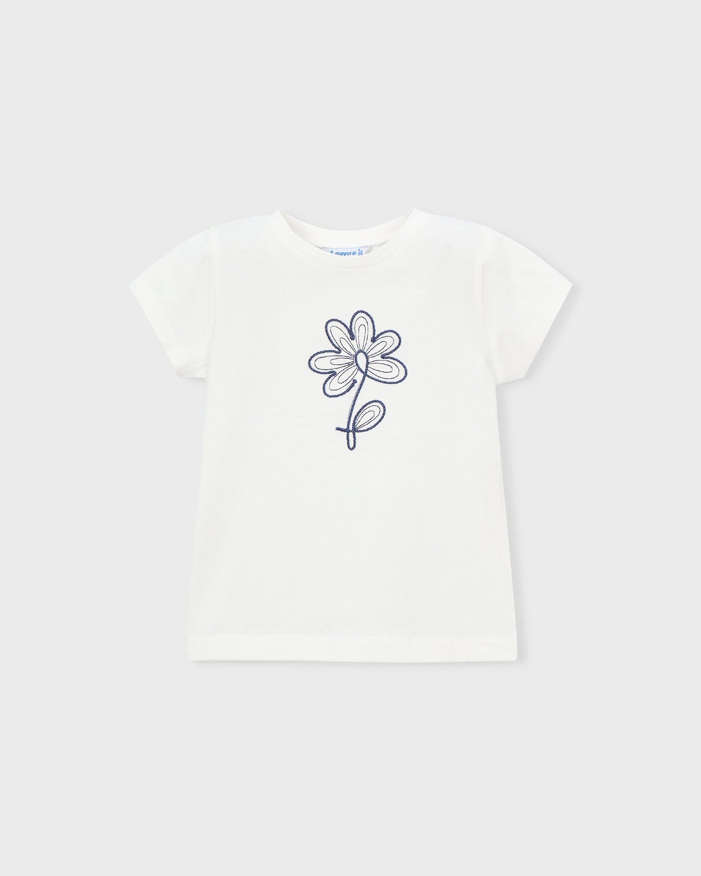 Mayoral Girls Basic Short Sleeve T-Shirt_ 174