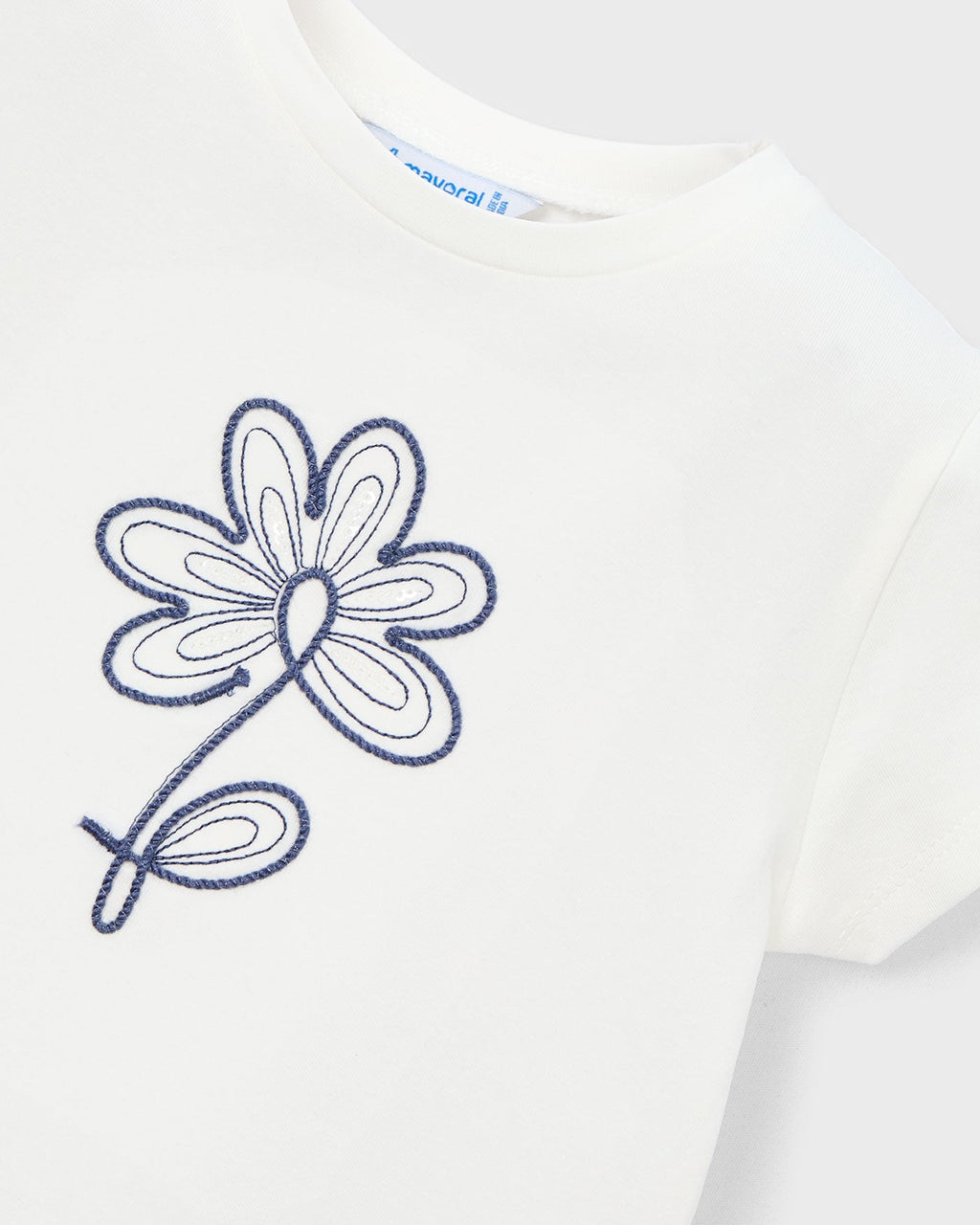 Mayoral Girls Basic Short Sleeve T-Shirt_ 174