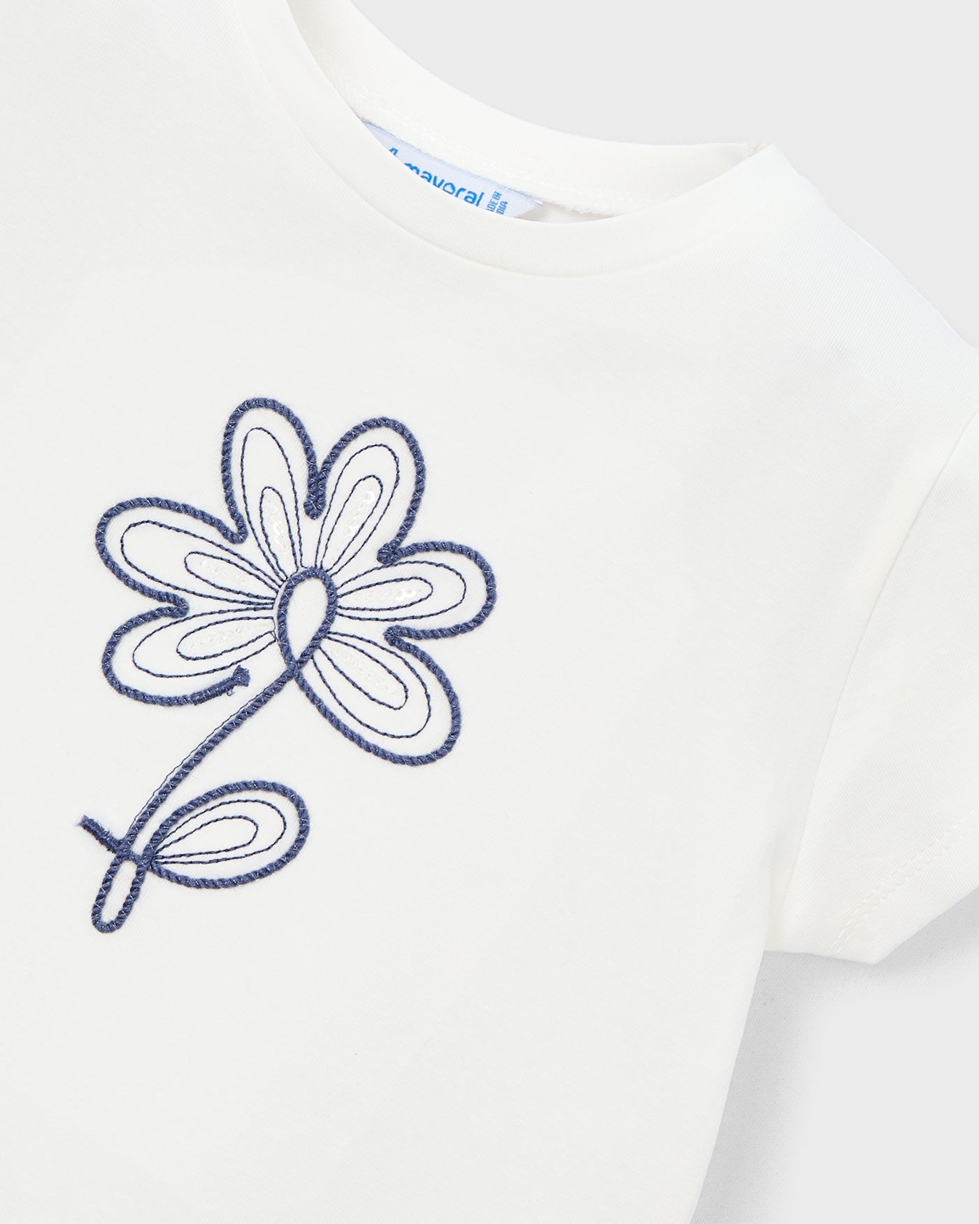 Mayoral Girls Basic Short Sleeve T-Shirt_ 174