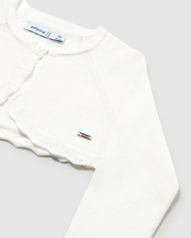 Mayoral Baby Girls Basic Knit Bolero_ 306