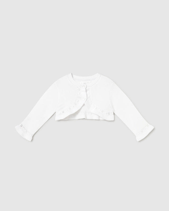 Mayoral Baby Girls Basic Knit Bolero_ 318