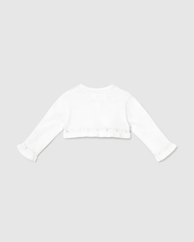 Mayoral Baby Girls Basic Knit Bolero_ 318