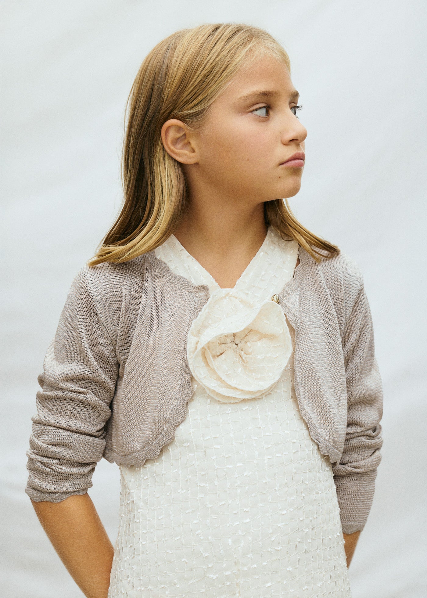 Mayoral Girls Basic Knit Bolero_ 332