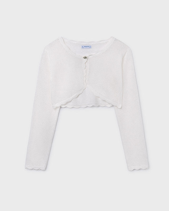 Mayoral Girls Basic Knit Bolero_ 332