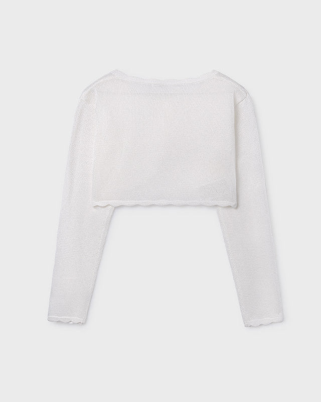 Mayoral Girls Basic Knit Bolero_ 332