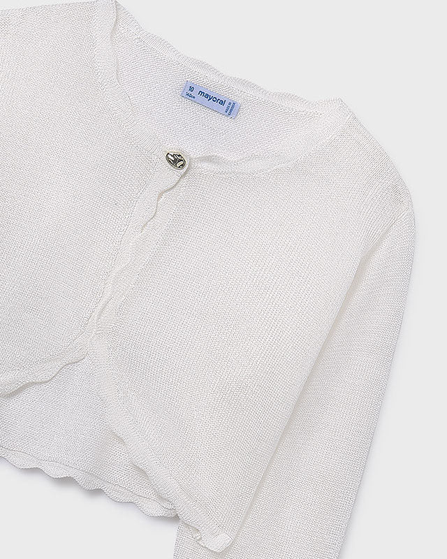 Mayoral Girls Basic Knit Bolero_ 332