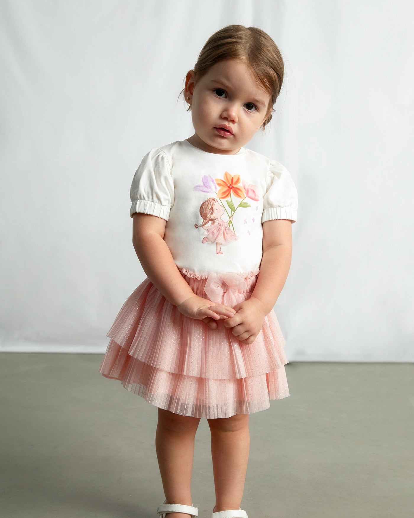 Mayoral Baby Girls Short Sleeve T-Shirt_ 1078