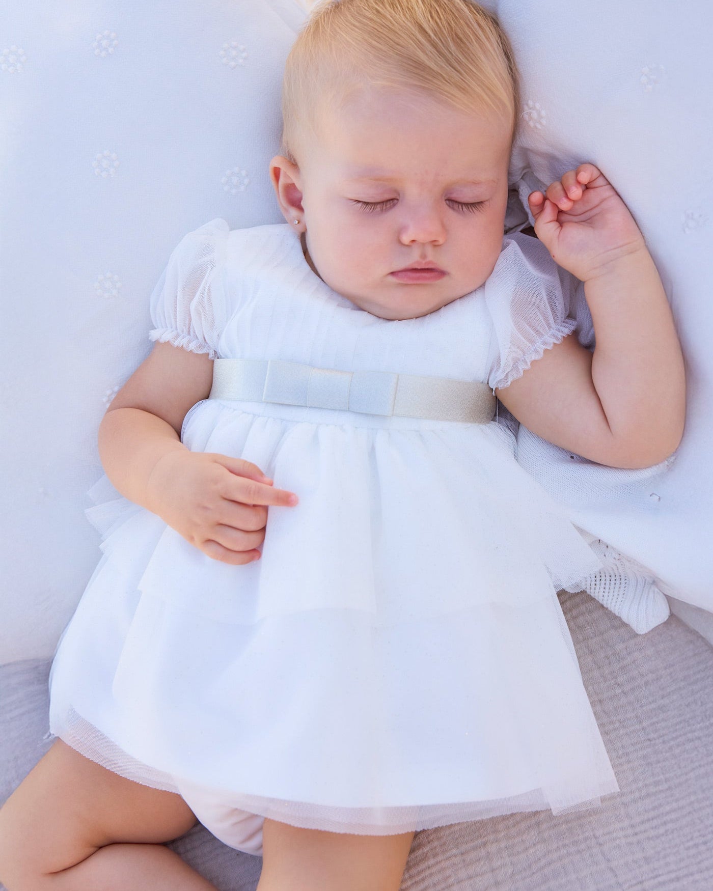 Mayoral Baby Girls Tulle Dress_ 1882