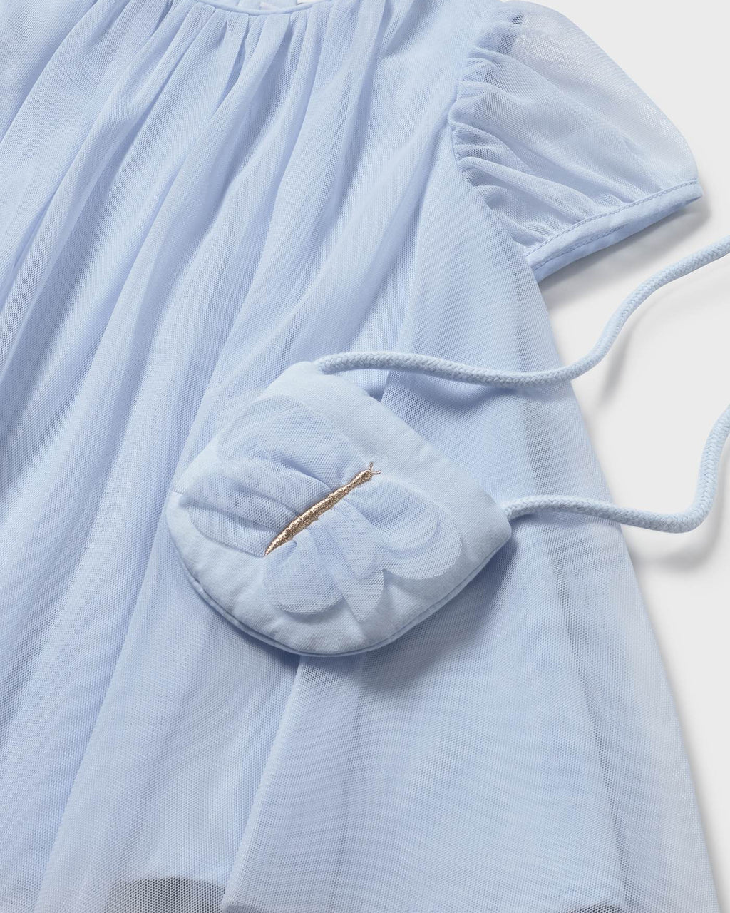Mayoral Baby Girls Tulle Dress With Bag_ 1917