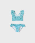 Mayoral Girls Textured Printed Bikini_ 3734