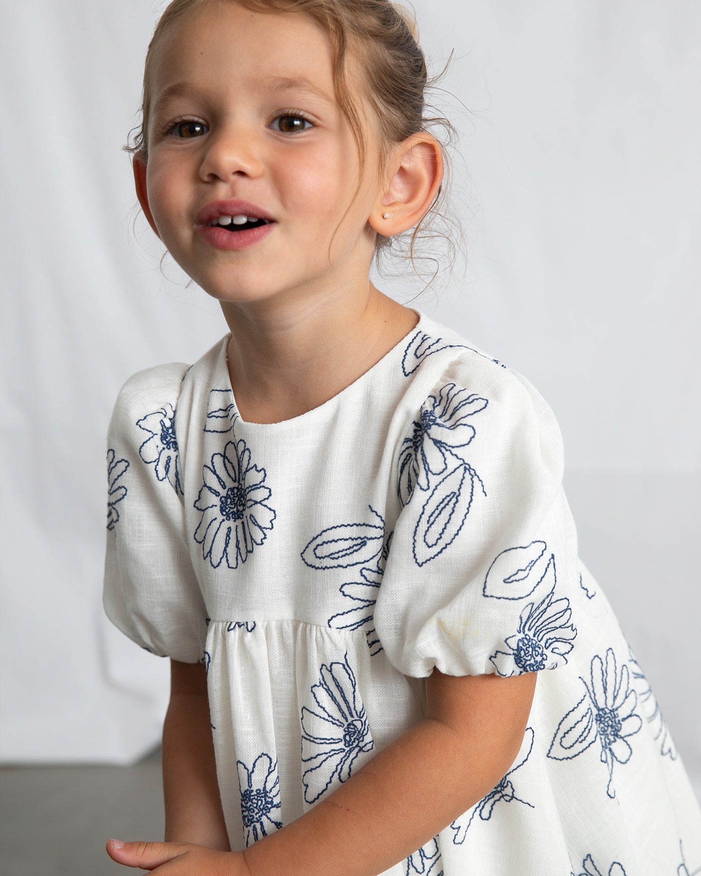 Mayoral Girls Rustic Dress_ 3921