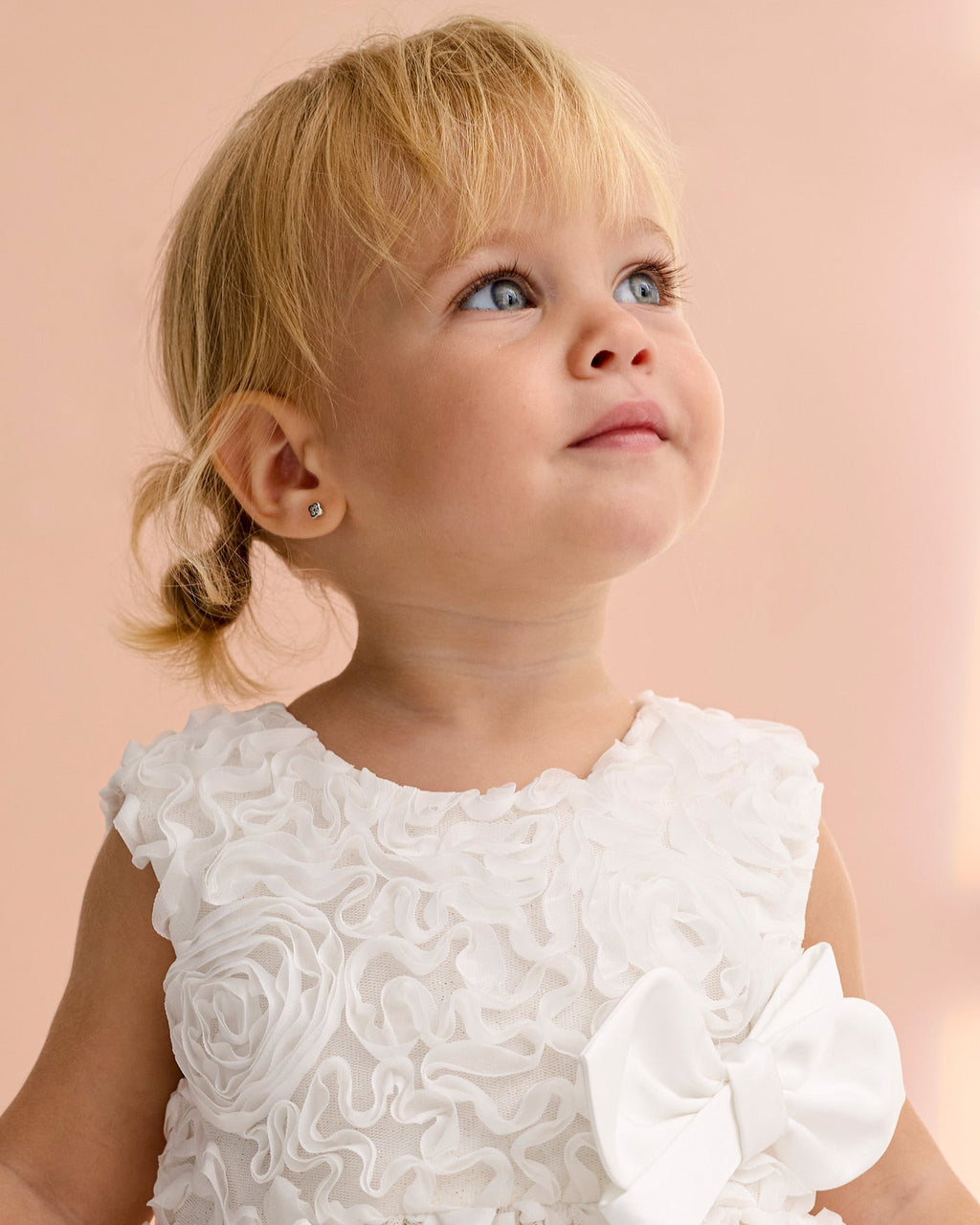 Abel & Lula Baby Girls Puffed Dress_ 5004