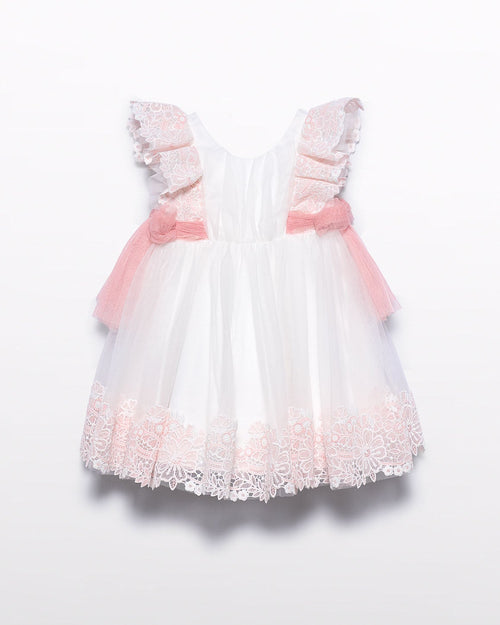 Abel & Lula Baby Girls Embroidered Dress_ 5006